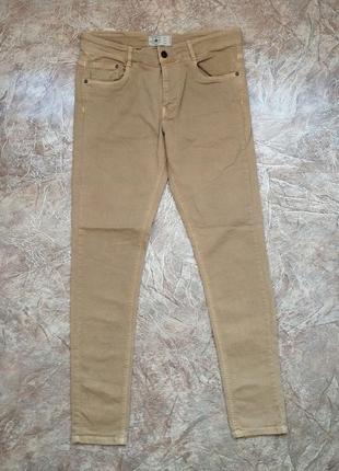 Новые джинсы зауженного кроя zara man