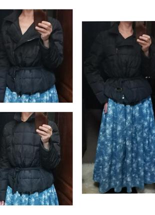 Куртка косуха пуховик max mara куртка под пояс стеганая куртка тонкий пуховик стеганая косуха демисезон10 фото