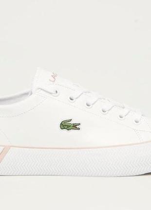 Шкіряні кеди lacoste