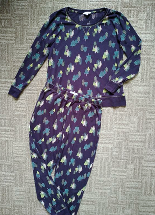 Фиолетовая пижама в елки