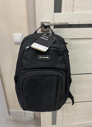 Рюкзак dakine campus m 25l black ii оригинал