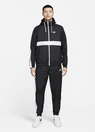 Спортивный костюм nike nk club wvn hd trk suit (s по 2xl) оригинал!