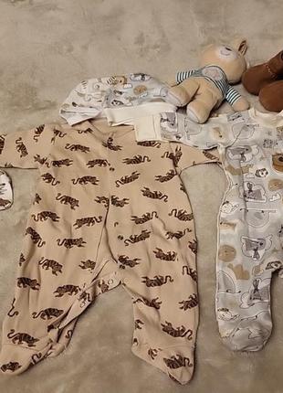 Человечек теплые набор 56-62