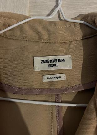 Тренч zadig & voltaire3 фото