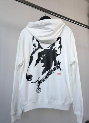 Худи толстовка с капюшоном hugo boss dog artwork
