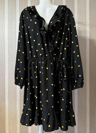 🥰 платье в горошек с рюшами new look 16