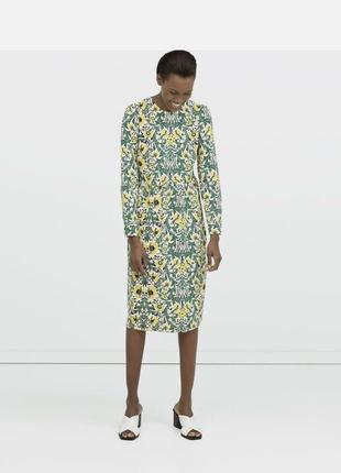 Медное платье zara размер s