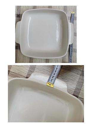 Форма для запекания квадратная pyrex signature 22*22 см керамическая