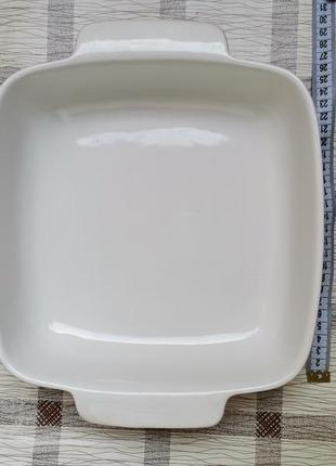 Форма для запекания квадратная pyrex signature 22*22 см керамическая