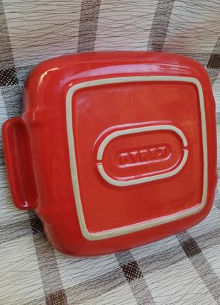 Форма для запекания квадратная pyrex signature 22*22 см керамическая