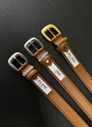 Брендовый женский ремень из натуральной кожи