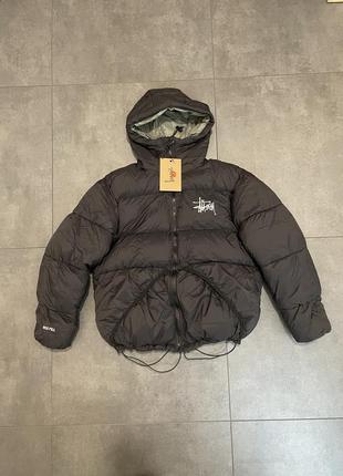 Пуховик stussy + подарок