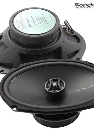 Автомобільна акустика dynamic state sle-69cx коаксіальна 6x9' (15х23см)