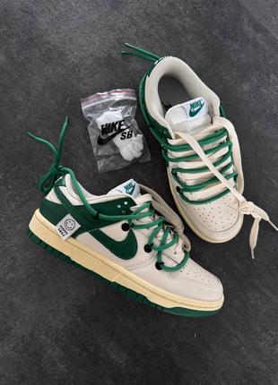 👟 кросівки     nike sb dunk  «&nbsp;happy smile green&nbsp;» premium    / наложка bs👟