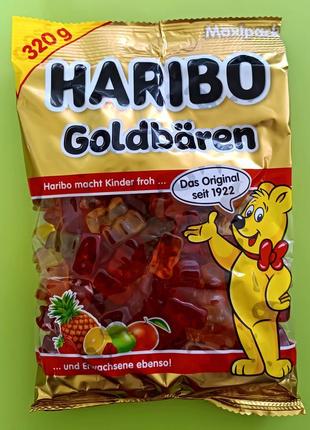 Желейные конфеты haribo goldbaren 320 гр