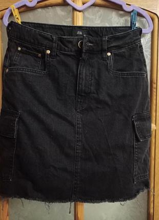 Юбка джинсовая