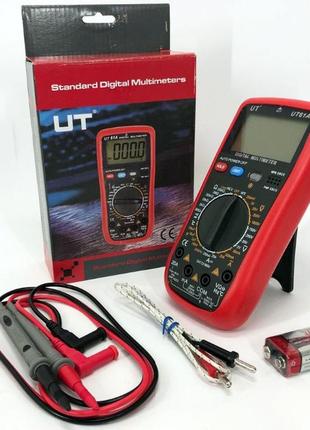 Мультиметр цифровой digital ut61a профессиональный вольтметр тестер для дома, электронный мультиметр