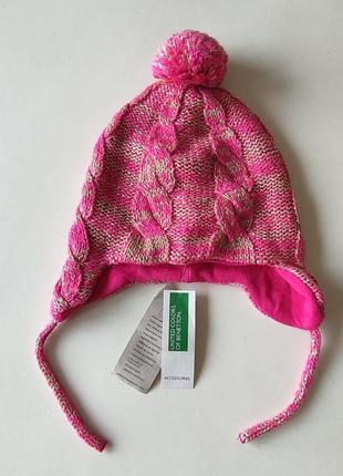 Шапка детская benetton 6-9 лет