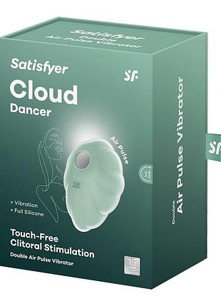 Вакуумный вибратор satisfyer cloud dancer (mint) 6