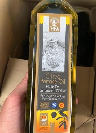 Оливкова олія hpa pomace, 1000 ml, греція