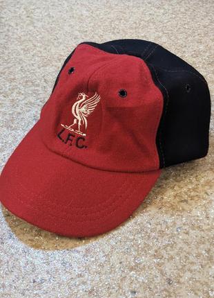 Винтажная футбольная кепка finish reebok liverpool