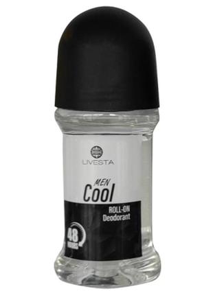Чоловічий роликовий дезодорант livesta cool, 50 мл