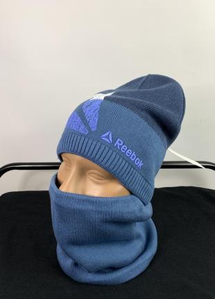 Шапка та баф на підлітка reebok