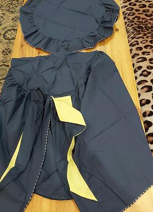 Набір чохлів для круглого столика або тумби