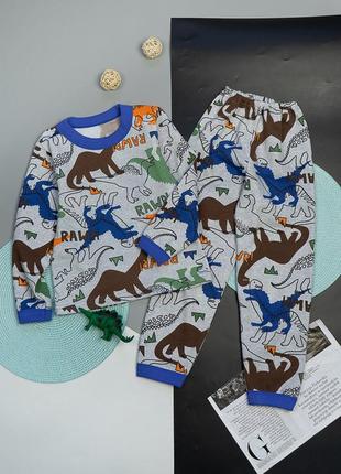 Новогодняя пижама детская, новогодняя пижама с начесом, хлопковая пижама на байке, теплая пижама с начесом, теплая пища на байке6 фото
