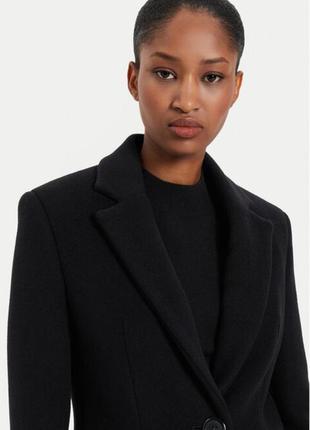 Пальто черное классика pinko