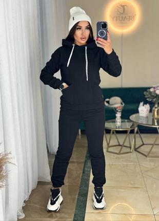 Женский спортивный костюм из трехнитки на флисе | 2001