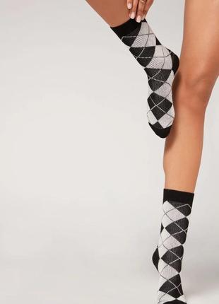 Носки с шерстью и кашемиром calzedonia