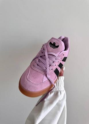 👟 кроссовки adidas mark gonzales x aloha «one black eye&nbsp;» pink premium     / наложка bs👟4 фото