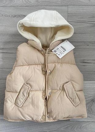 Жилетка безрукавка zara