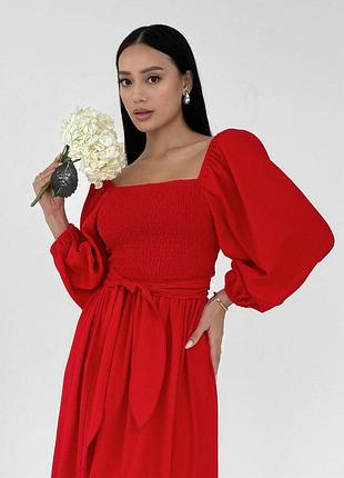 Двостороння сукня jadone fashion асканія xs-s червона8 фото