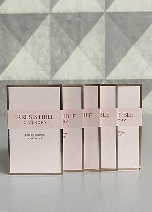 Пробник givenchy  irresistible rose velvet / набір пробників givenchy