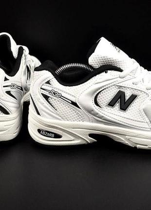 Кроссовки мужские new balance 530 white &amp; black