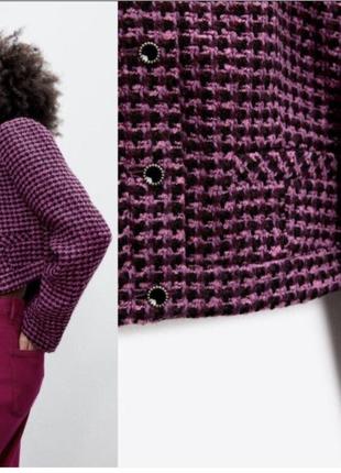 Zara  укороченный пиджак жакет 
 m/l