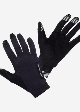 Вело/мото варежки decathlon st 100 mountain bike gloves black