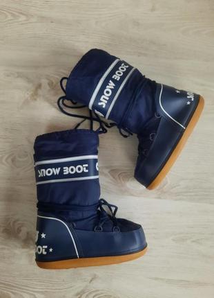 Мунбуты снегоходы луноходы сапоги чоботи chris snow boot 34-36 по бурке 23см