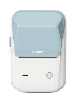 Термопринтер для друку наклейок niimbot b1 blue (1ac1222200a)