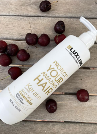 Кондиционер для волос luxliss keratin smoothing daily conditioner 500 мл