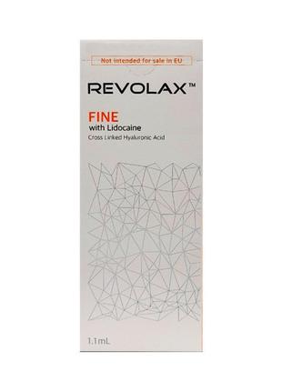 Revolax fine lidocaine філер на основі гіалуронової кислоти 1,1 мл