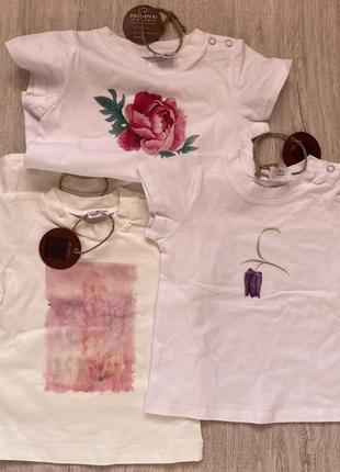 Футболка бавовна 6-9 міс., 9-12 міс. нова