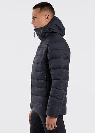 Пуховик arcteryx thorium hoody - black