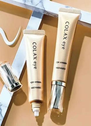Ліфтинг крем для шкіри навколо очей від зморшок menard colax eye cream,  японія