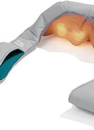 Vitalmaxx массажер с подогревом для плеч, шеи, спины и ног 3 в 1 4 вращающихся массажных шарика