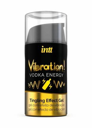 Жидкий вибратор intt vibration vodka (15 мл) (без упаковки!!!)