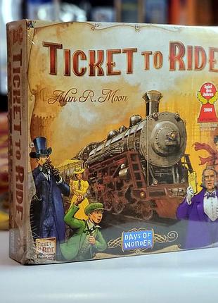 Квиток на потяг: америка / ticket to ride usa + правила українською