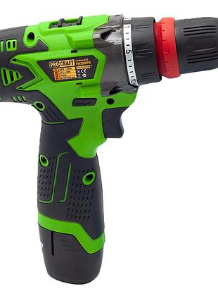 Шуруповерт procraft pa12dfr universal 8